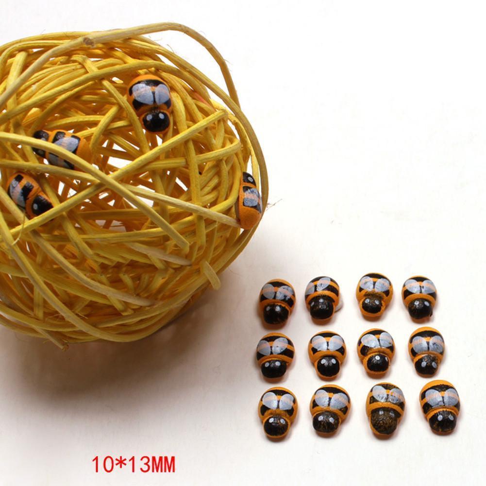 Autocollants abeilles en bois