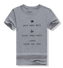 Charger l&#39;image dans la galerie, T-shirt femme - Help more bees
